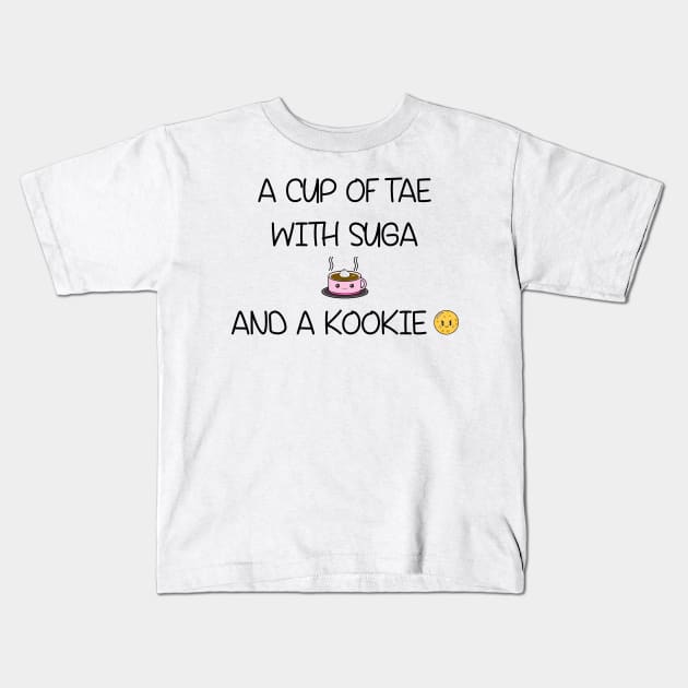 A cup of tae with suga and a kookie hoodie hotsell